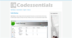 Desktop Screenshot of codessentials.com